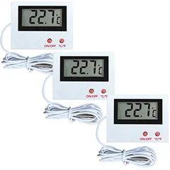 OEM ST-1A Mini Kablolu Termometre, 3 Adet