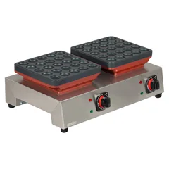 Omake Pfr01 E21 Top Poffertjes Manuel Çiftli Waffle Makinesi Elektrikli