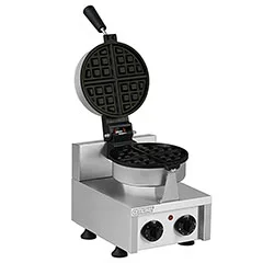 Omake Wfl11 E12 Manuel Zamanlayıcılı Tekli Waffle Makinesi Yuvarlak Model Kalıp Çapı Elektrikli