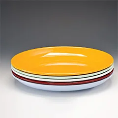 Zicco Oval Melamin Teşhir Tabağı, 40,5x29,5x5 cm