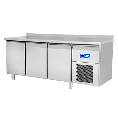 Öztiryakiler 3 Inox Kapılı Yatay Tip Derin Dondurucu, Ta 360 Lmv, 304 Kalite