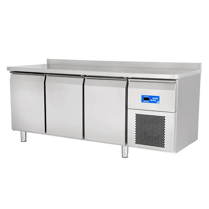 Öztiryakiler 3 Inox Kapılı Yatay Tip Derin Dondurucu, Ta 360 Lmv, 304 Kalite