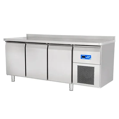 Öztiryakiler 3 Kapılı Monoblok Yatay Tip Buzdolabı, Gn Tipi, Tag 370 Nmv, 304 Kalite