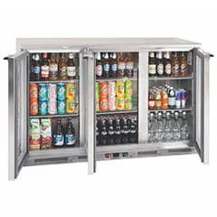Öztiryakiler 3 Kapılı Şişe Soğutucu, Bar Buzdolabı, Paslanmaz