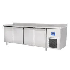 Öztiryakiler 4 Inox Kapılı Yatay Tip Buzdolabı, Tag 470 Nmv