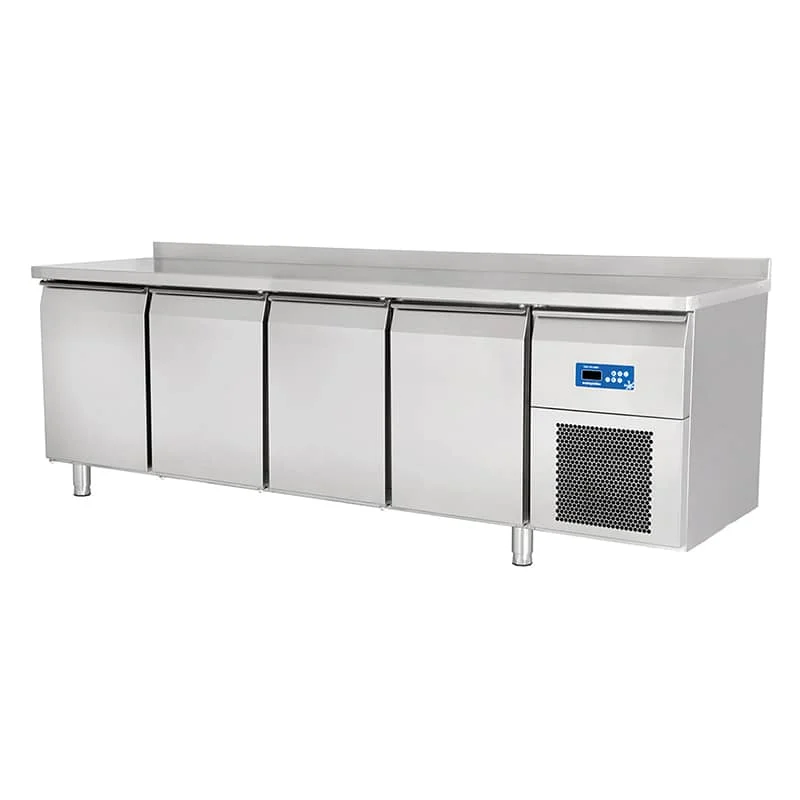 Öztiryakiler 4 Inox Kapılı Yatay Tip Derin Dondurucu, Ta 460 Lmv, 304 Kalite