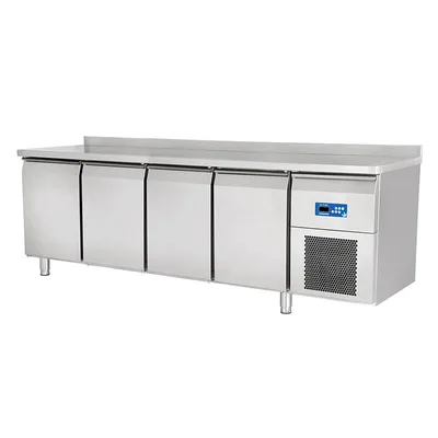 Öztiryakiler 4 Inox Kapılı Yatay Tip Derin Dondurucu, Tag 470 Lmv, 430 Kalite