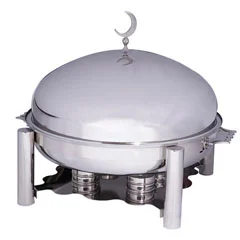 Öztiryakiler Chafing Dish Yuvarlak Kapak Ortadoğu Model
