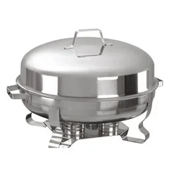 Öztiryakiler Chafing Dish, Yuvarlak 60 cm Kapak, Was Ayaklı
