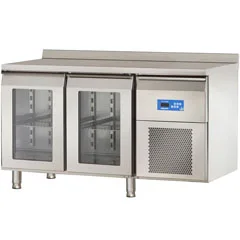 Öztiryakiler Çift Cam Kapılı Yatay Tip Buzdolabı, Tag 270 Nmv Model