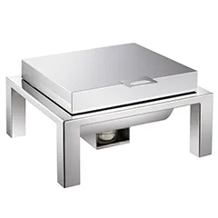 Öztiryakiler Dikdörtgen Chafing Dish, Ayaklı, Gn 2/3, 6 lt