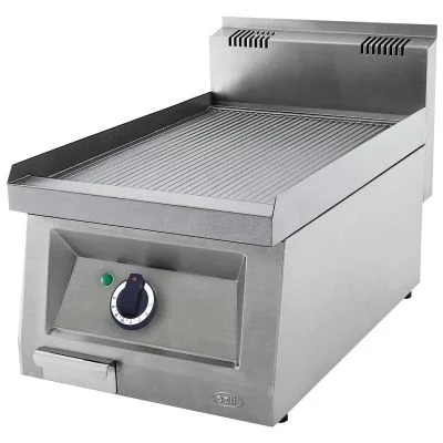 Öztiryakiler Elektrikli Grill Plate, Oluklu, 40x65x30 cm, OGP 4065 N