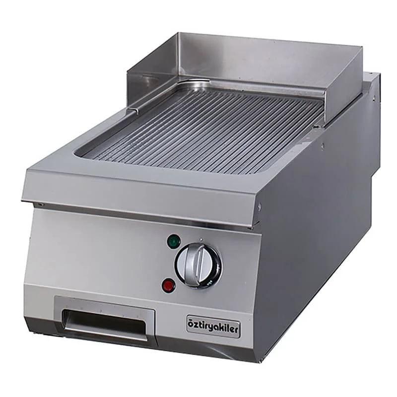 Öztiryakiler Elektrikli Grill Plate Oluklu Oge N