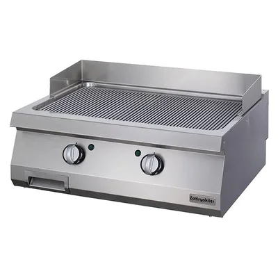 Öztiryakiler Elektrikli Grill Plate Oluklu Krom Kaplı Oge N C