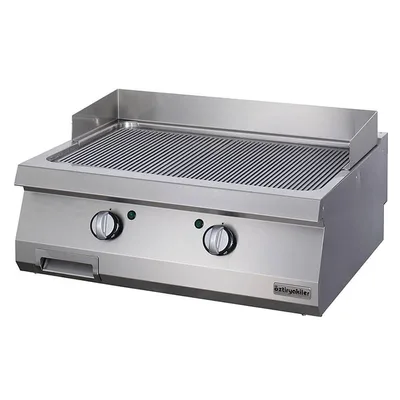 Öztiryakiler Elektrikli Grill Plate Oluklu Oge N