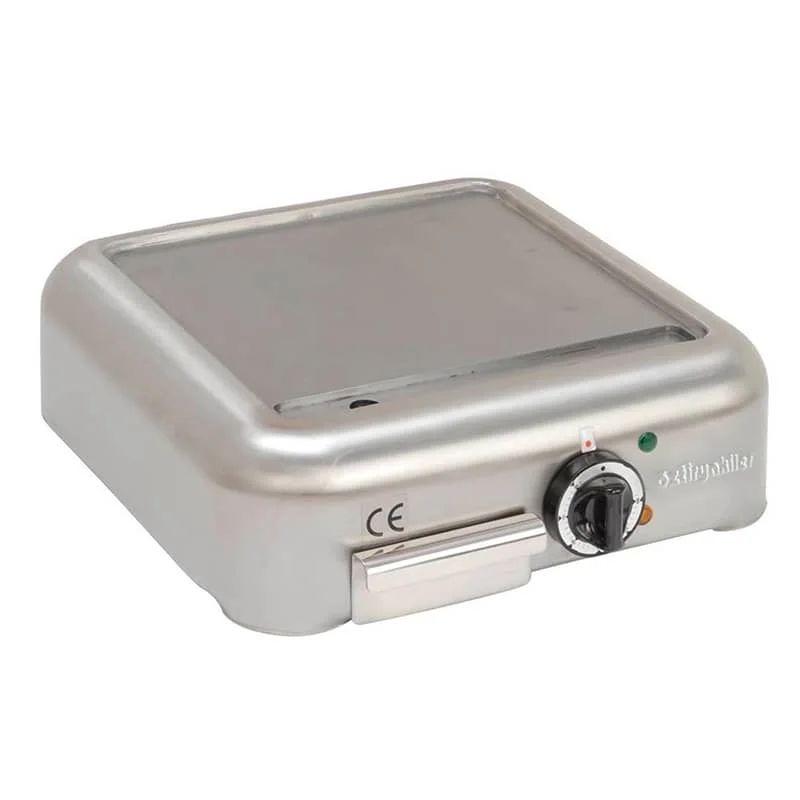 Öztiryakiler Elektrikli Grill Plate, Tekli, Düz, Compact Serisi, 40x40 cm, OCGE 4040