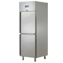 Öztiryakiler İki Yarım Kapılı Dik Tip Buzdolabı , K Tip , GN 600 NMV Model, 304 Kalite