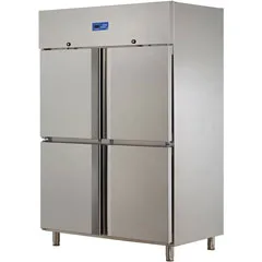 Öztiryakiler Monoblok 4 Kapılı Dik Tip Buzdolabı, GN 1200 NMV Model, 304 Kalite