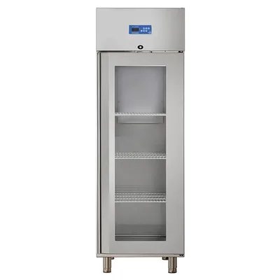 Öztiryakiler Monoblok Tek Cam Kapılı Dik Tip Buzdolabı, GN 600 NMV Model, 304 Kalite