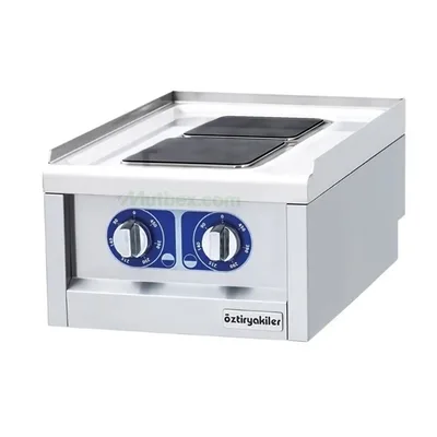 Öztiryakiler Optimum 900 Seri Set Üstü Ocak, Elektrikli, İkili, 40x90x30 cm, OSOE 4090 E