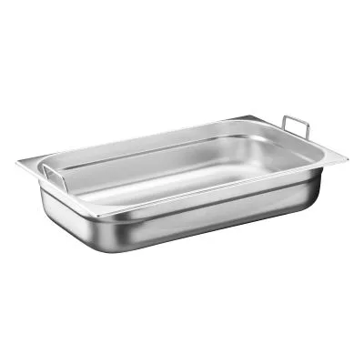 Öztiryakiler Saplı Köşe Desenli Gastronom Küvet, 2 cm, Gn 2/4