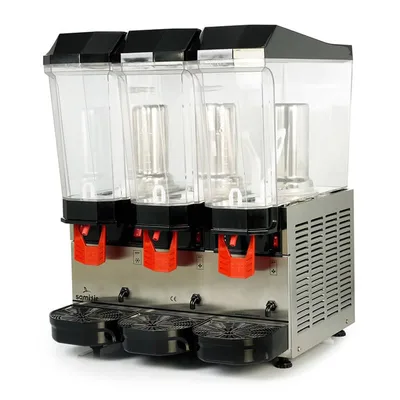 Öztiryakiler Soğuk İçecek Dispenseri, 3 Fıskiyeli,  20+20+20 lt