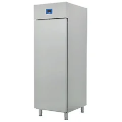 Öztiryakiler Tek Inox Kapılı Dik Tip Buzdolabı, Gn 600 NMV Model, 304 Kalite