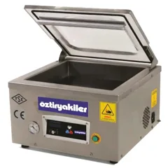 Öztiryakiler Vakum Makinesi, 20 m³ Kapasite, Çift Yapıştırma Çeneli