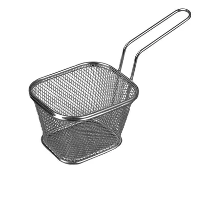 Patates Kızartma Sunum Sepeti, Mini, 10x8,5x6,5 cm