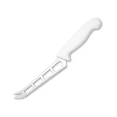 Pirge Delikli Peynir Bıçağı 13 cm, Beyaz