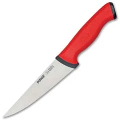 Pirge Duo Kasap Bıçağı, No: 1 Sivri -14,5 cm, Sarı