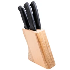 Pirge Ecco Bloklu Bıçak Seti, 5'li, Siyah