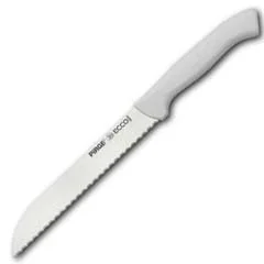 Pirge Ecco Pro Ekmek Bıçağı, Dişli, 17,5 cm, Beyaz