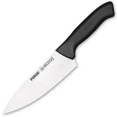 Pirge Ecco Şef Bıçağı, 16 cm, Siyah