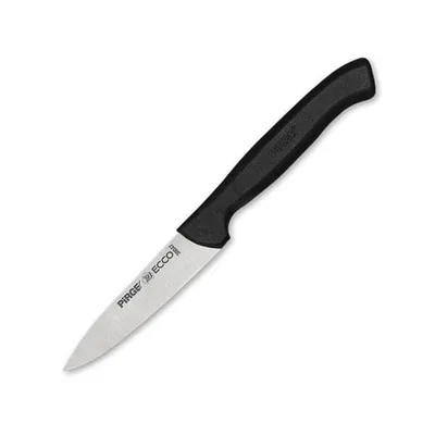 Pirge Ecco Sivri Sebze Bıçağı, 9 cm, Siyah