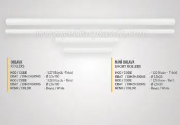 Polietilen Oklava Mini 'lik