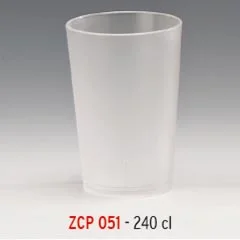 Zicco Polikarbon Bardak, 240 cl, Kumlu