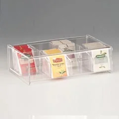 Zicco Polikarbon Çay Standı, 8 Güzlü, 27,5x17x8,5 cm