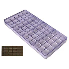 Epinox Tablet Çikolata Kalıbı, Polikarbon, 27,5x13,5, Tbl 135