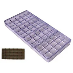 Epinox Tablet Çikolata Kalıbı, Polikarbon, 27,5x13,5, Tbl 135