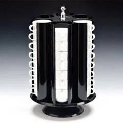 Zicco Polikarbon Fincan Standı, Döner, 48x30 cm