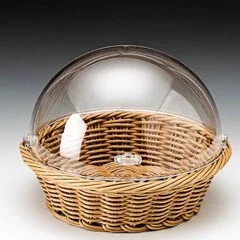 Zicco Polikarbon Roll Top Kapaklı Sepet, 35x10 cm
