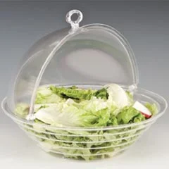 Zicco Polikarbon Roltop Kapaklı Fanus, 41 cm (ZCP.188+ZCP.421)