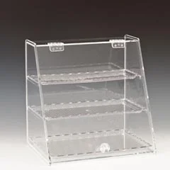 Zicco Polikarbon Tepsili Teşhir Standı, 3 Katlı,25x34x34 cm