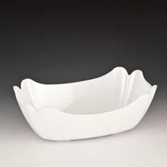 Zicco Polikarbon Teşhir Kasesi, 27x18x9 cm, Şeffaf