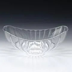 Zicco Polikarbon Teşhir Kasesi, Gondol, 42,5x25,5 cm, Şeffaf