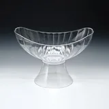 Zicco Polikarbon Teşhir Kasesi, Gondol, Ayaklı, 42,5x25,5x29 cm, Şeffaf - Görsel 1