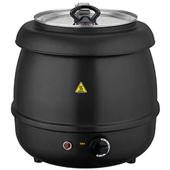 Remta CB10 Elegance Çorba Kazanı, Elektrikli, 9 Litre Kapasiteli, Siyah