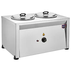 Remta CB12 Çift Hazneli Çorbalık, Elektrikli, 9+9 Litre Kapasiteli