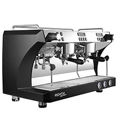 Remta CRM3120C Espresso Kahve Makinesi, 2 Gruplu, Siyah